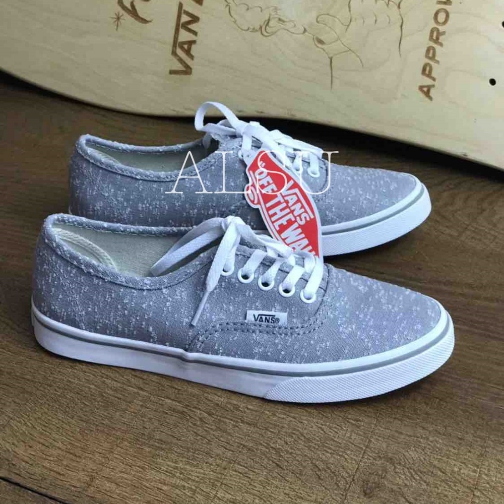 Vans Gray Speckled Canvas Sneakers